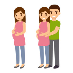 pregnant woman character