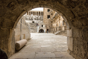 Archway at the Roman theatre