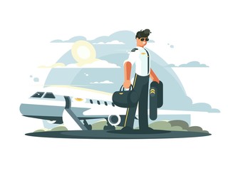 Profession pilot of aircraft © Kit8 d.o.o.