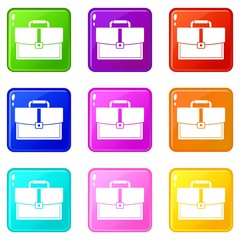 Business briefcase set 9
