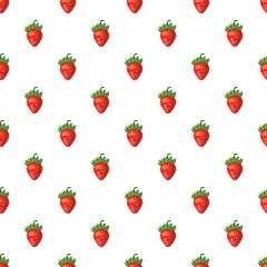 Strawberry pattern seamless