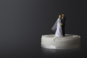 bride and groom wedding cake toppers