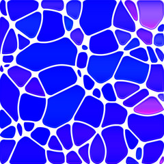 abstract vector stained-glass mosaic background