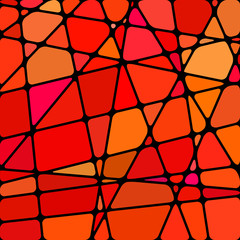 abstract vector stained-glass mosaic background