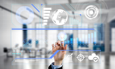 Concept of using modern technologies for business globalization and networking