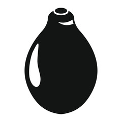 Ambarella in black simple silhouette style icons vector illustration for design and web