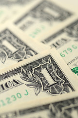 One dollar bills