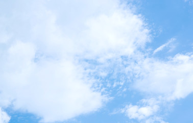 Obraz premium blue sky with cloud background