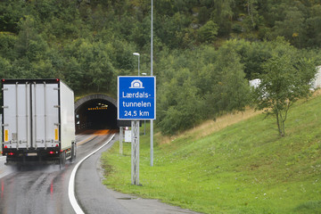 Laerdal Tunnel Norway