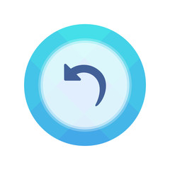 Paper Flat Cirlce Button