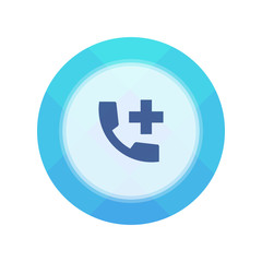 Paper Flat Cirlce Button