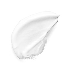 Cosmetic cream isolated on white background with clipping path