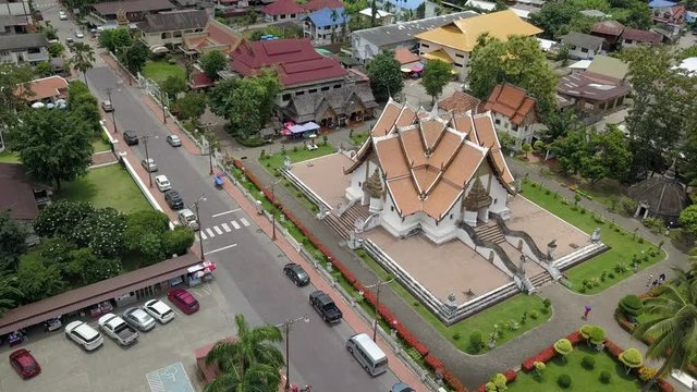 Wat Phumin is a unique thai traditional Temple of Nan province ,Thailand