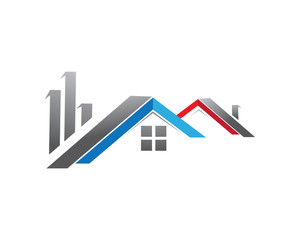 Real Estate , Property and Construction Logo design for business corporate sign . Vector Logo
