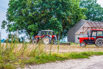 Vintage tractor
