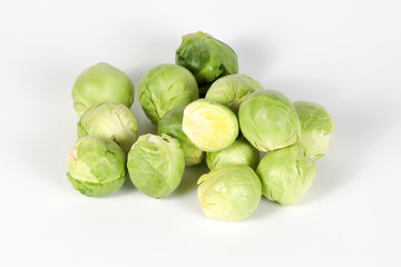 Brussels sprouts bud