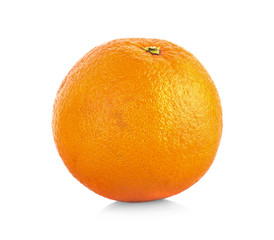 Orange fruit isolated on white