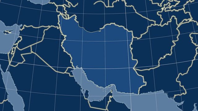 Iran and neighborhood. Solids