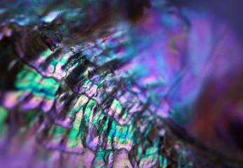 Gemstone nacre texture close up