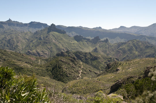 Landscape of Gran Canaria, Canary Islands