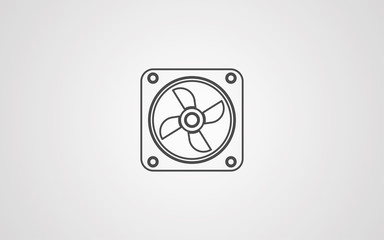 CPU fan icon