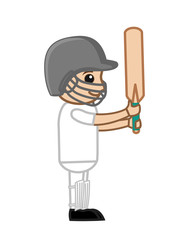 Ready to Play Cricketer