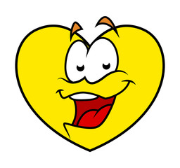 Happy Cartoon Heart