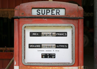 Fuel Dispenser Vintage in thailand.