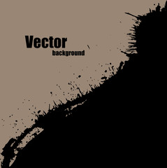 Fototapeta premium Grunge Splash Vector Background