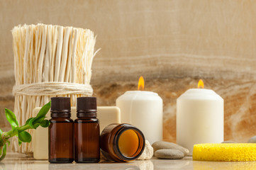 Spa products, spa concept