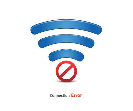 Wifi Connection Error Icon