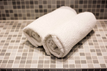 Obraz na płótnie Canvas Hotel towels