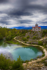 Obraz premium Cetina river spring