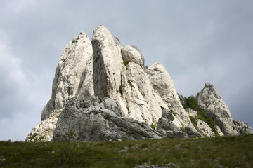 Tulove grede landscape - part of Velebit mountain in Croatia