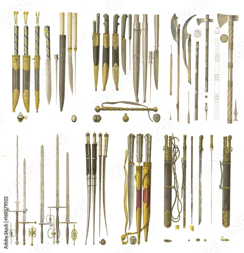 Medieval weapons image
