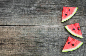 Slices of watermelon