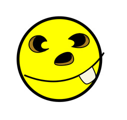 Funny Face Smiley