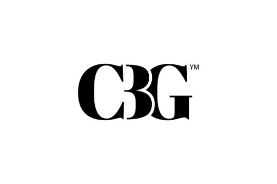 CBG Logo Branding Letter. Vector graphic design. Useful as app icon, alphabet combination, clip-art, and etc.