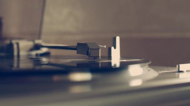 vinyl record player assembly