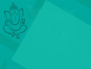 Obraz premium Ganesha The Lord Of Wisdom