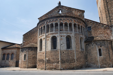 Fototapeta premium Rivolta d'Adda (Cremona, Italy): San Sigismondo, medieval church