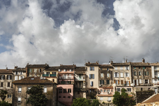 Medieval village of Les Arcs sur Argens, medieval district of Parage