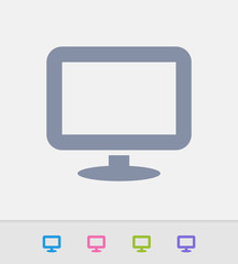 Generic Screen - Granite Icons. A professional, pixel-perfect icon designed on a 32x32 pixel grid and redesigned on a 16x16 pixel grid for very small sizes