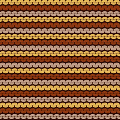 Fototapeta premium Seamless knitted background. illustration
