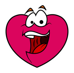 Laughing Heart Vector