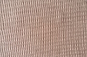 Light pink plain polyester fabric from above