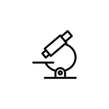recommend clip art: microscope magnifier line black icon