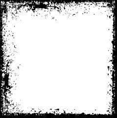 Messy Texture Frame Vector