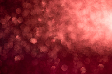 Red defocused background