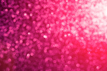 Red defocused background